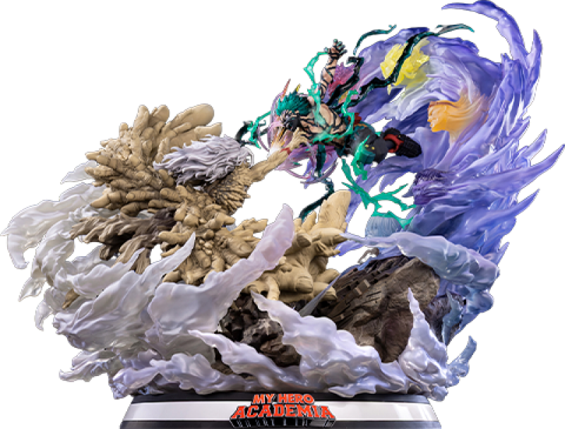Final Battle: Izuku Midoriya vs Tomura Shigaraki Statues by Tsume Art