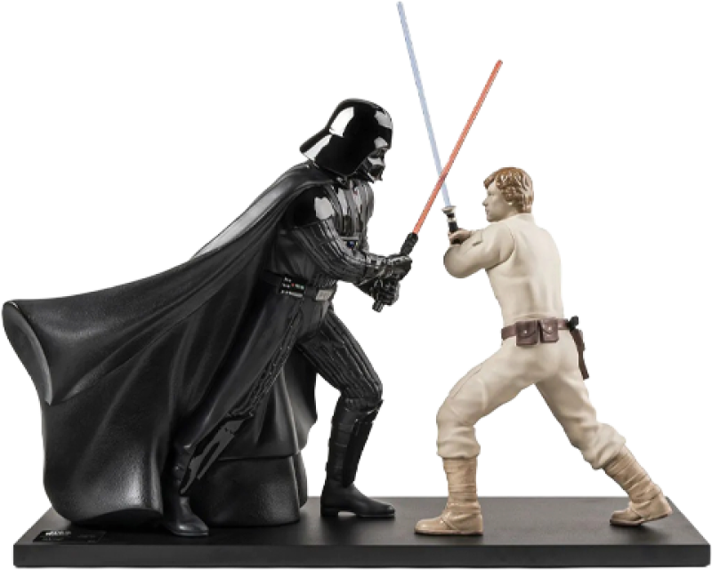 Bespin Battle Porcelain Statue by Lladró