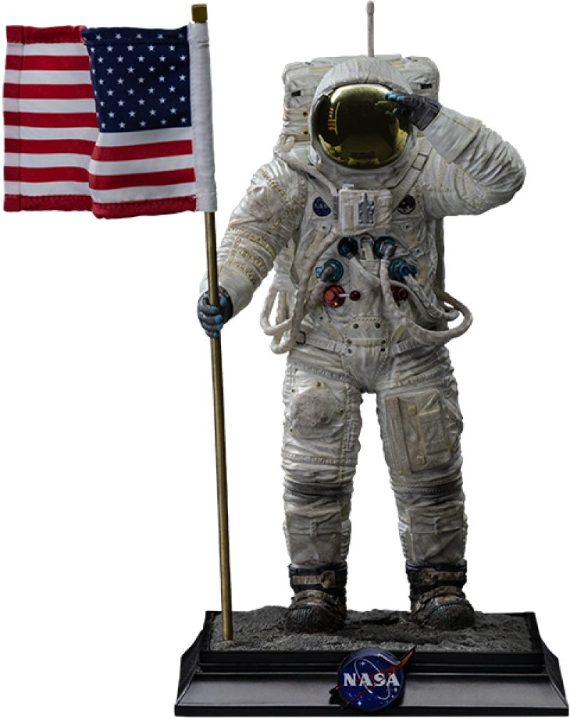 Apollo 11 Astronaut Quarter Scale Statue by Iron Studios