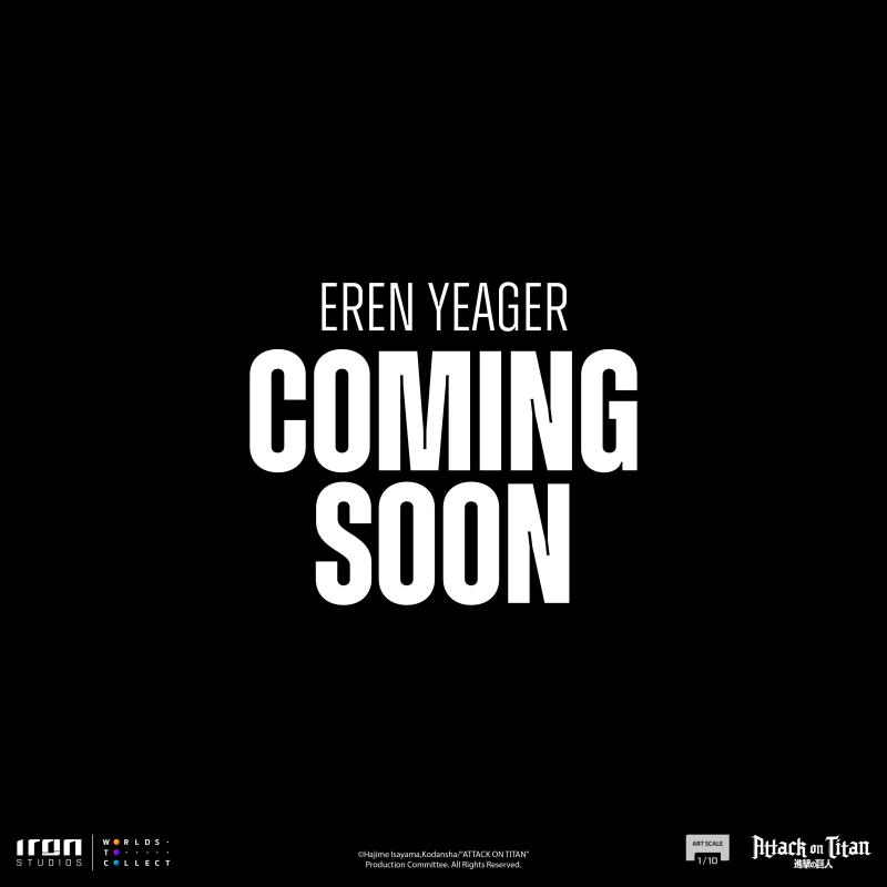 Eren Yeager 1:10 Scale Statue by Iron Studios