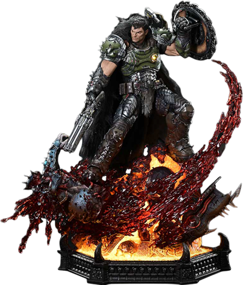 Doom Slayer (Deluxe Bonus Version) Quarter Scale Statue by Prime 1 Studio