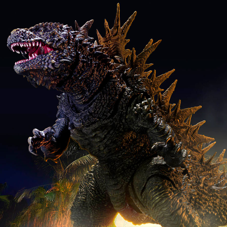 Godzilla [2023] - The Odo Island Monster Action Figure by Tamashii
