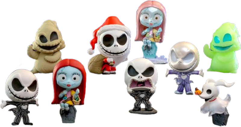 The Nightmare Before Christmas Cosbi Collection Blind Box Set by Hot Toys