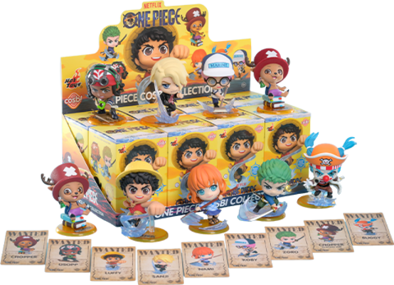 One Piece Cosbi Collection Blind Box Set by Hot Toys