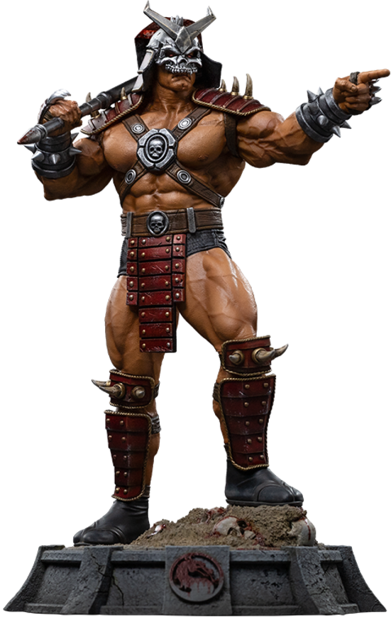 Shao Khan, Emperor of Outworld 1:10 Scale Statue by Iron Studios