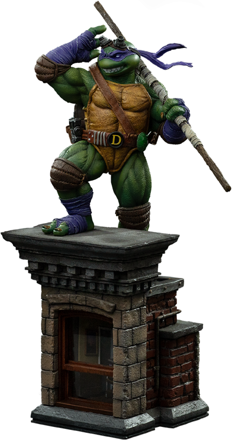 Donatello Unleashed 1:10 Scale Statue by Iron Studios
