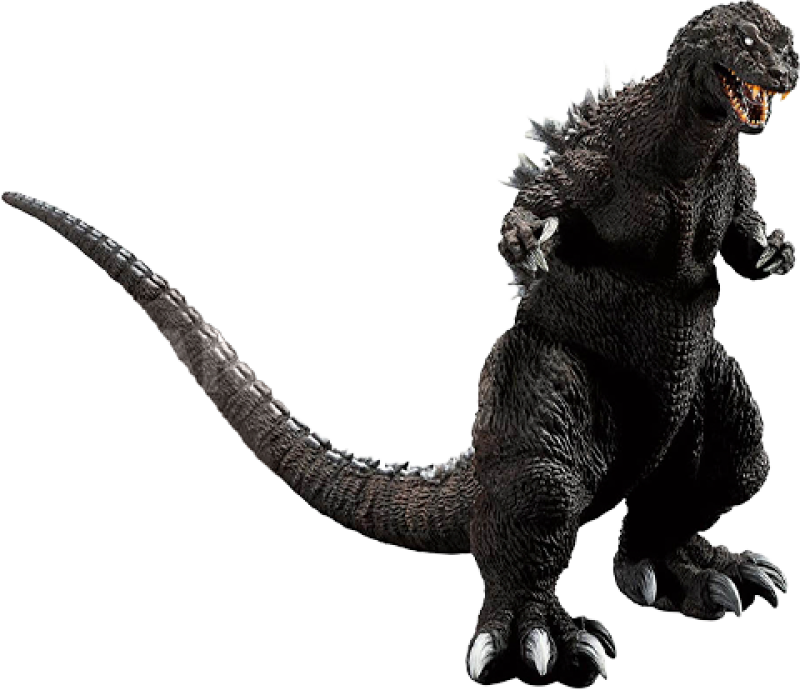 Godzilla (2001) (The Biography of The Most Terrifying Monster King) Collectible Figure by Bandai