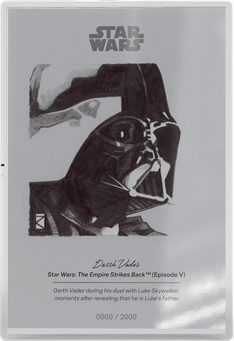Darth Vader™ Silver Collectible by Agoro