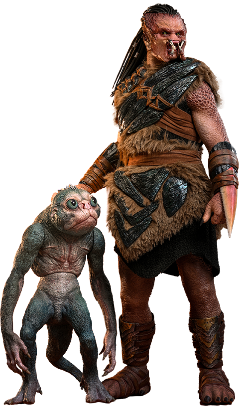 Dek (Bone Bison Armor) and Bud Sixth Scale Figure Set by Hot Toys