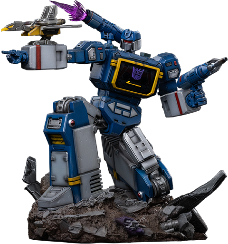 Soundwave Statues by Iron Studios