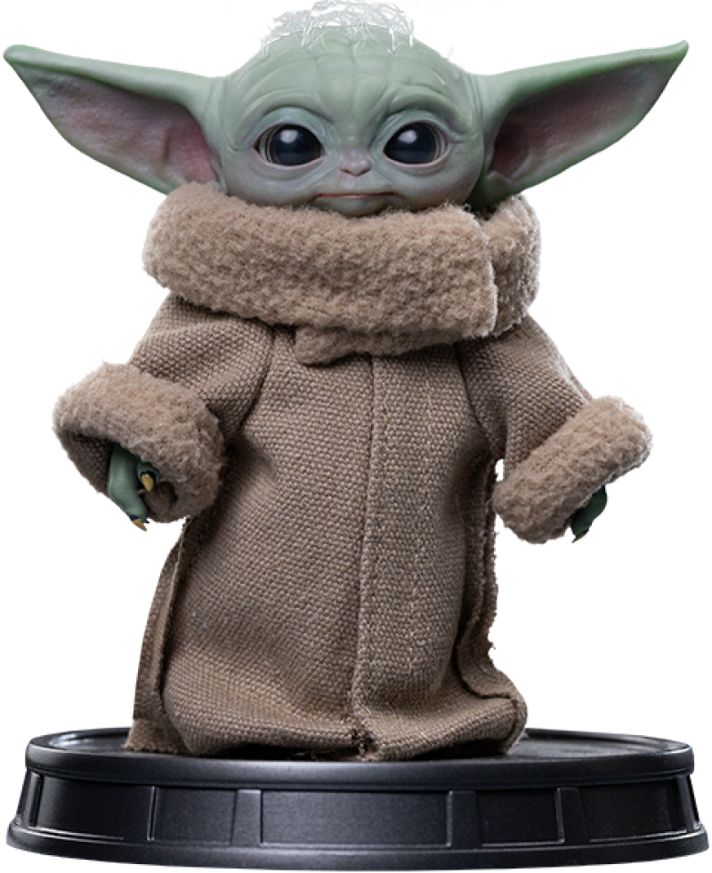 Grogu Always Curious Quarter Scale Statue by Iron Studios