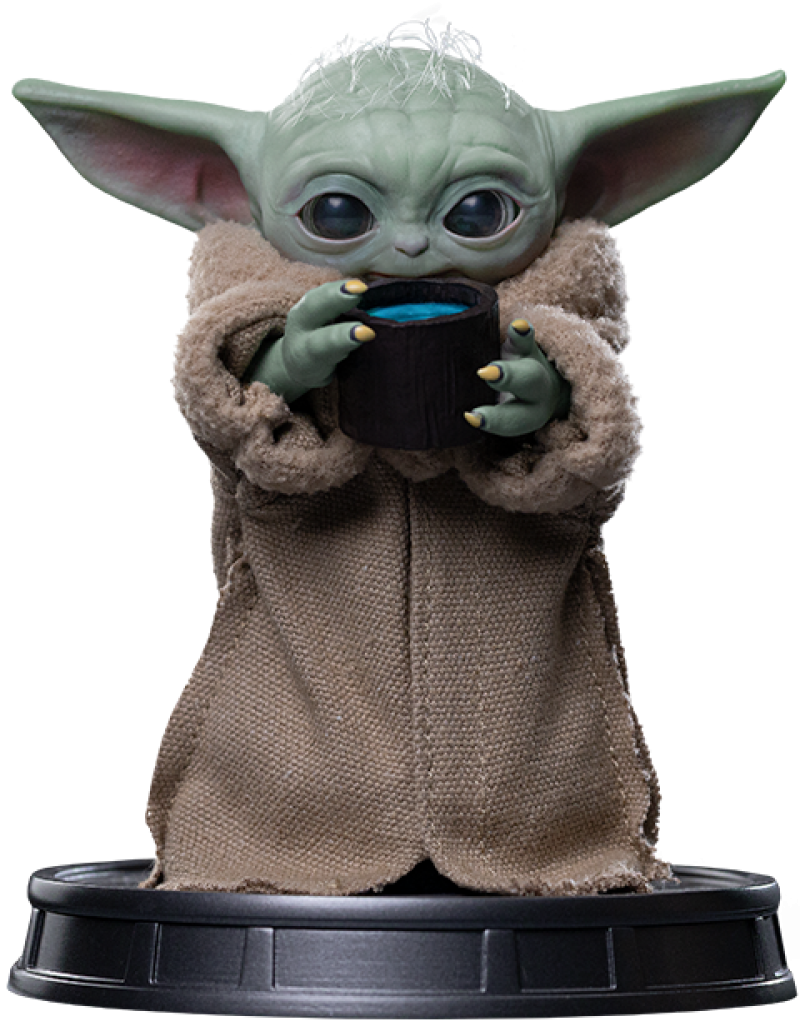 Grogu Always Hungry Quarter Scale Statue by Iron Studios