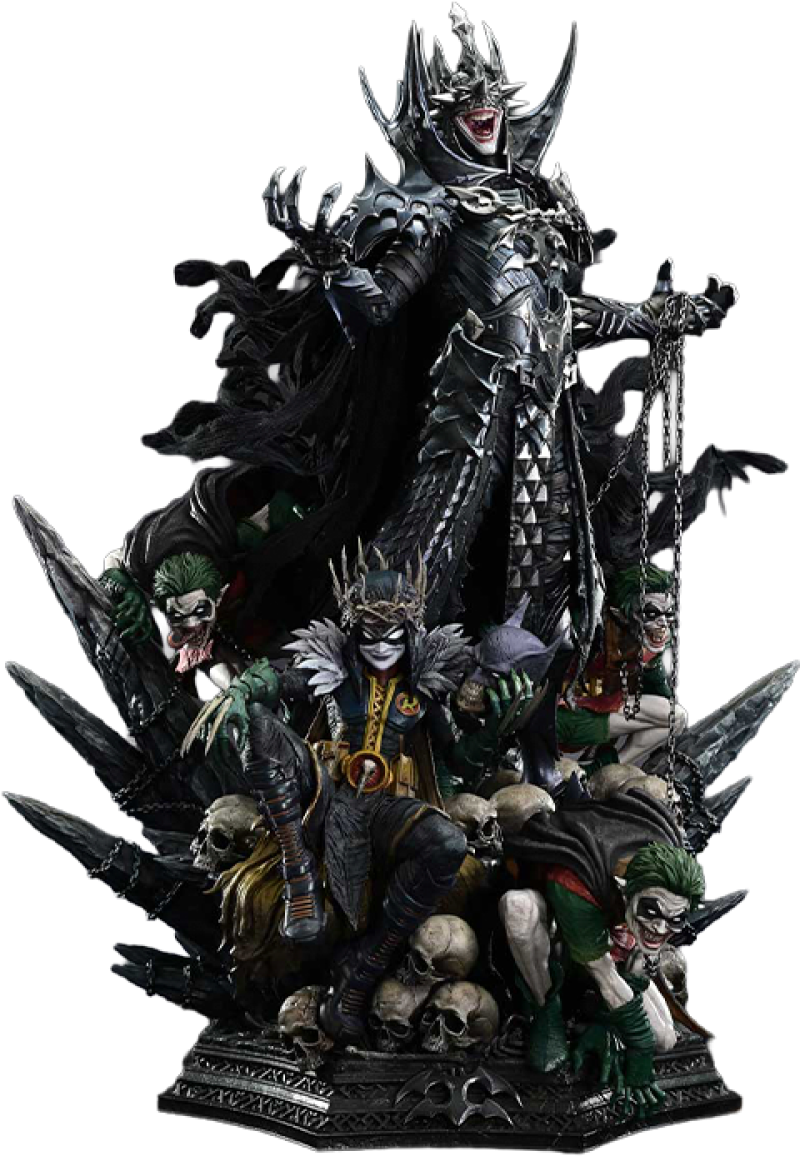 The Batman Who Laughs & Robin King (Deluxe Bonus Version) 1:3 Scale Statue by Prime 1 Studio