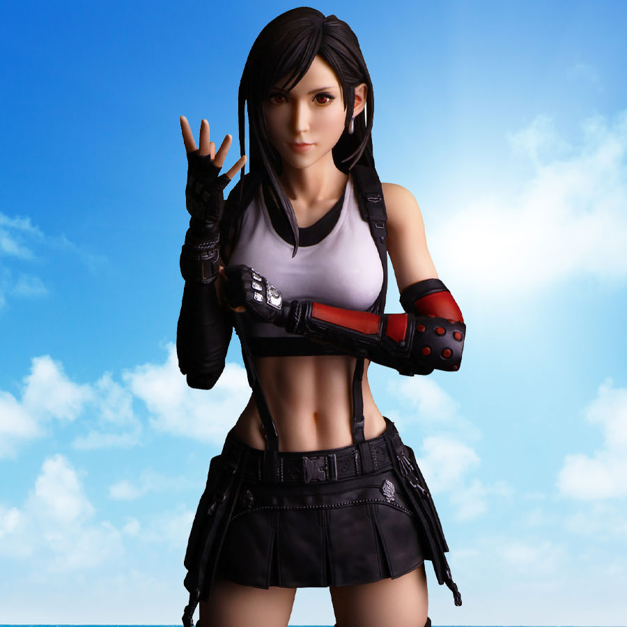 Tifa Lockhart PLAY ARTS SHIN Action Figure by Sqaure Enix