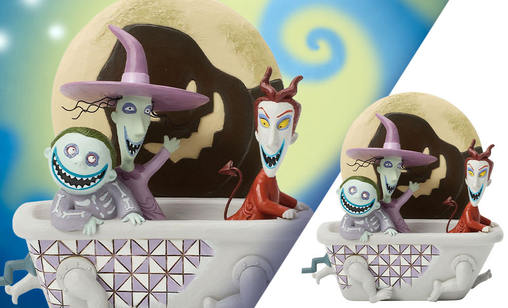 Lock, Shock and Barrel in Tub Figurine by Enesco