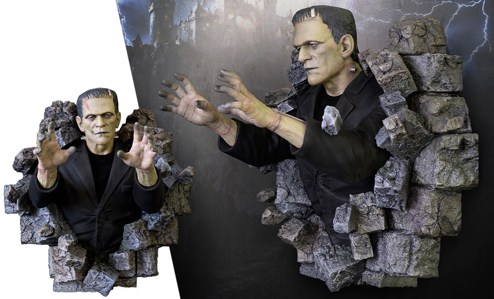 Frankenstein Wall Sculpture Wall Decor by Hollywood Collectibles Group