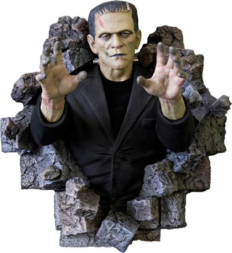 Frankenstein Wall Sculpture Wall Decor by Hollywood Collectibles Group