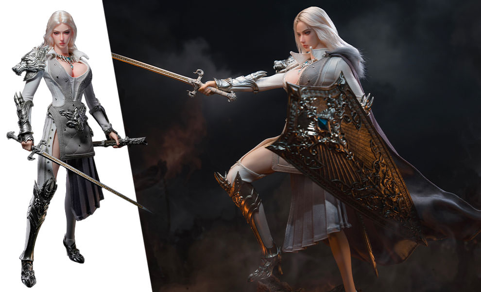 The Girl Under Wolf’s Ward (Silver) Sixth Scale Figure