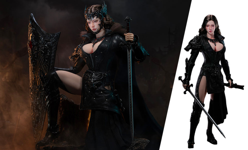 The Girl Under Wolf’s Ward (Black) Sixth Scale Figure