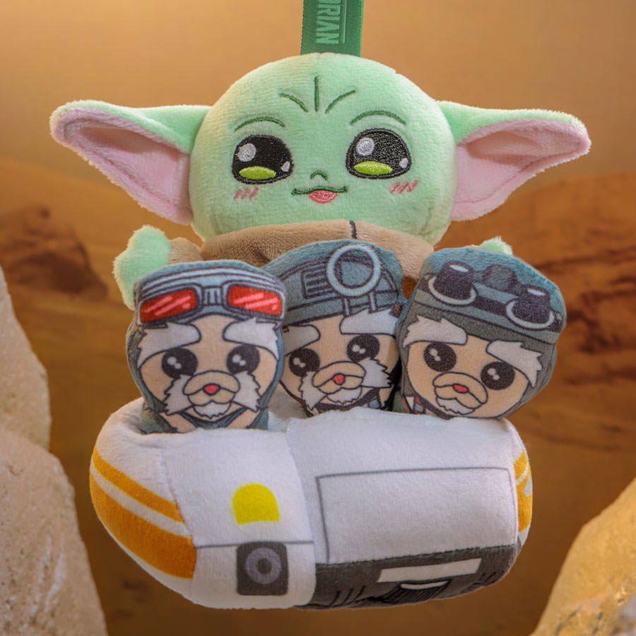 Cosbi Star Wars Grogu Plush Keychain 6個 Grogu and Anzellans Cosbi Plush Keychain by Hot Toys | Sideshow