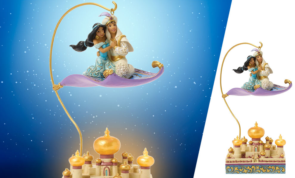 Aladdin & Jasmine Magic Carpet Figurine by Enesco