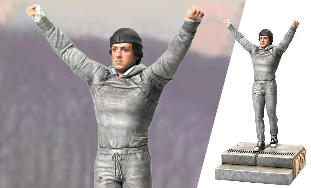 Rocky "Gonna Fly Now" 1:10 Scale Statue by the Sly Stallone Shop