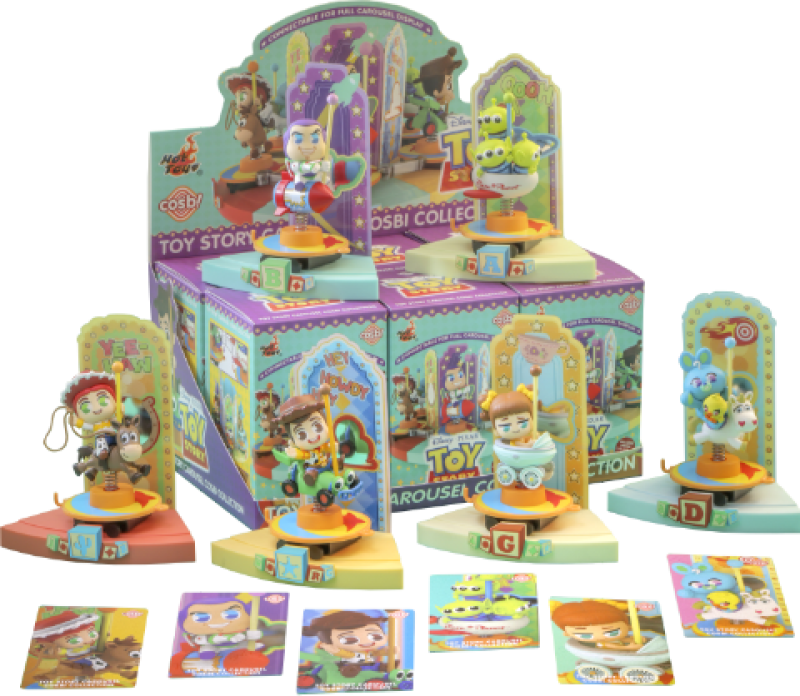 Toy Story Carousel Cosbi Collection Blind Box Set by Hot Toys