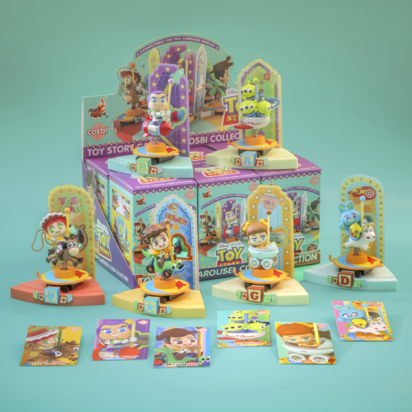 Toy Story Carousel Cosbi Collection Blind Box Set by Hot Toys