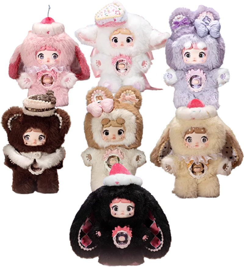Nommi: A Bite of Sweetheart Plush Series Blind Box Set by Hi TOY