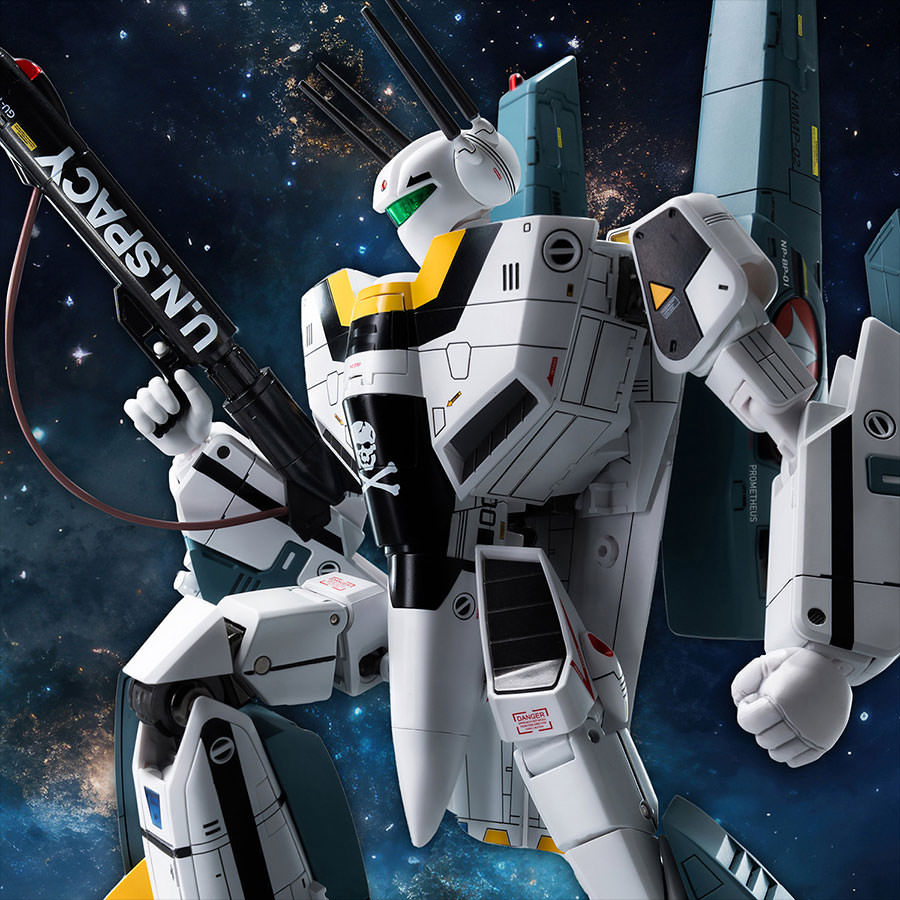 rouchi 花魁 ROBO-DOU ROBOTECH VF‐1S Super Veritech Set (RICK HUNTER) Action