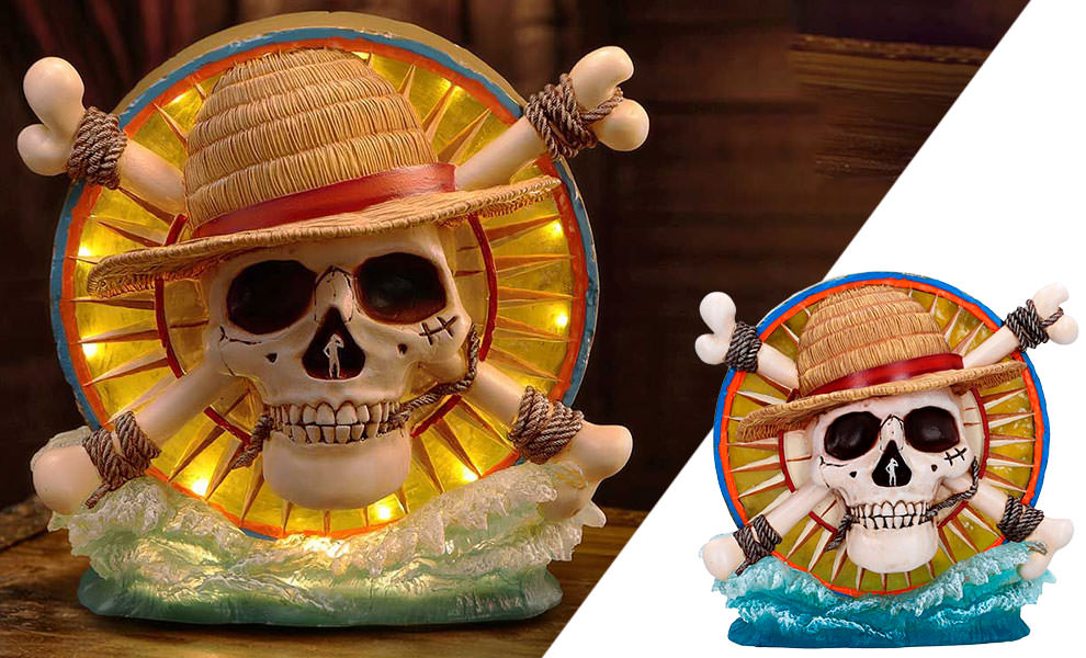 Jolly Roger LED Lamp Collectible Lamp by Nemesis Now