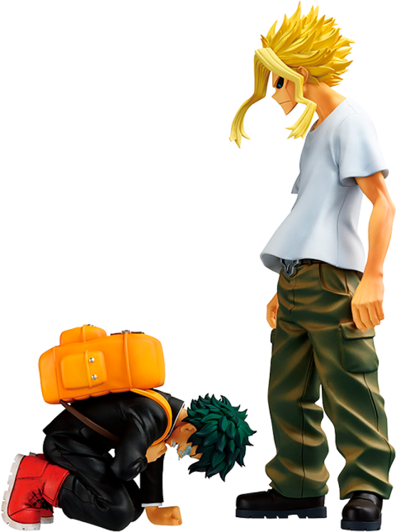 Izuku Midoriya & All Might (The Story of How He Became the Greatest Hero) Collectible Figure by Bandai