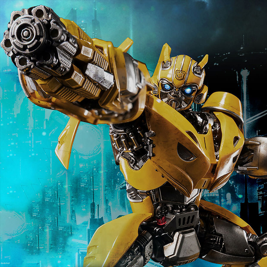 Bumblebee DLX (Cybertron Mode) Action Figure by Threezero
