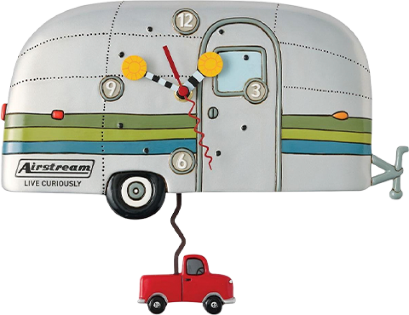 Airstream Wall Clock Figurine by Enesco, LLC