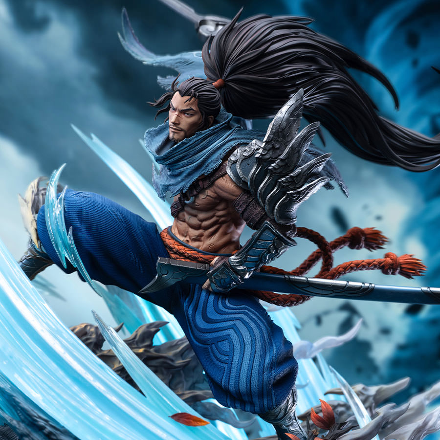 ★yasu★ The Unforgiven Yasuo Statue by Jimei Palace | Sideshow Collectibles
