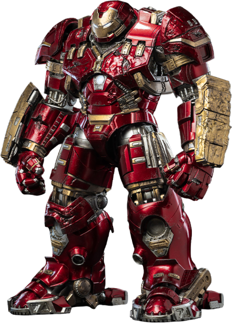 DLX Iron Man Mark 44 "Hulkbuster" (Battle Damaged) Action Figure by Threezero