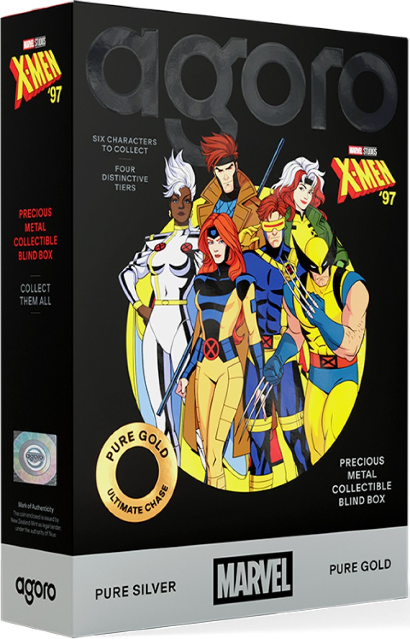 X-Men '97 Heroes Blind Box Silver Collectible by Agoro
