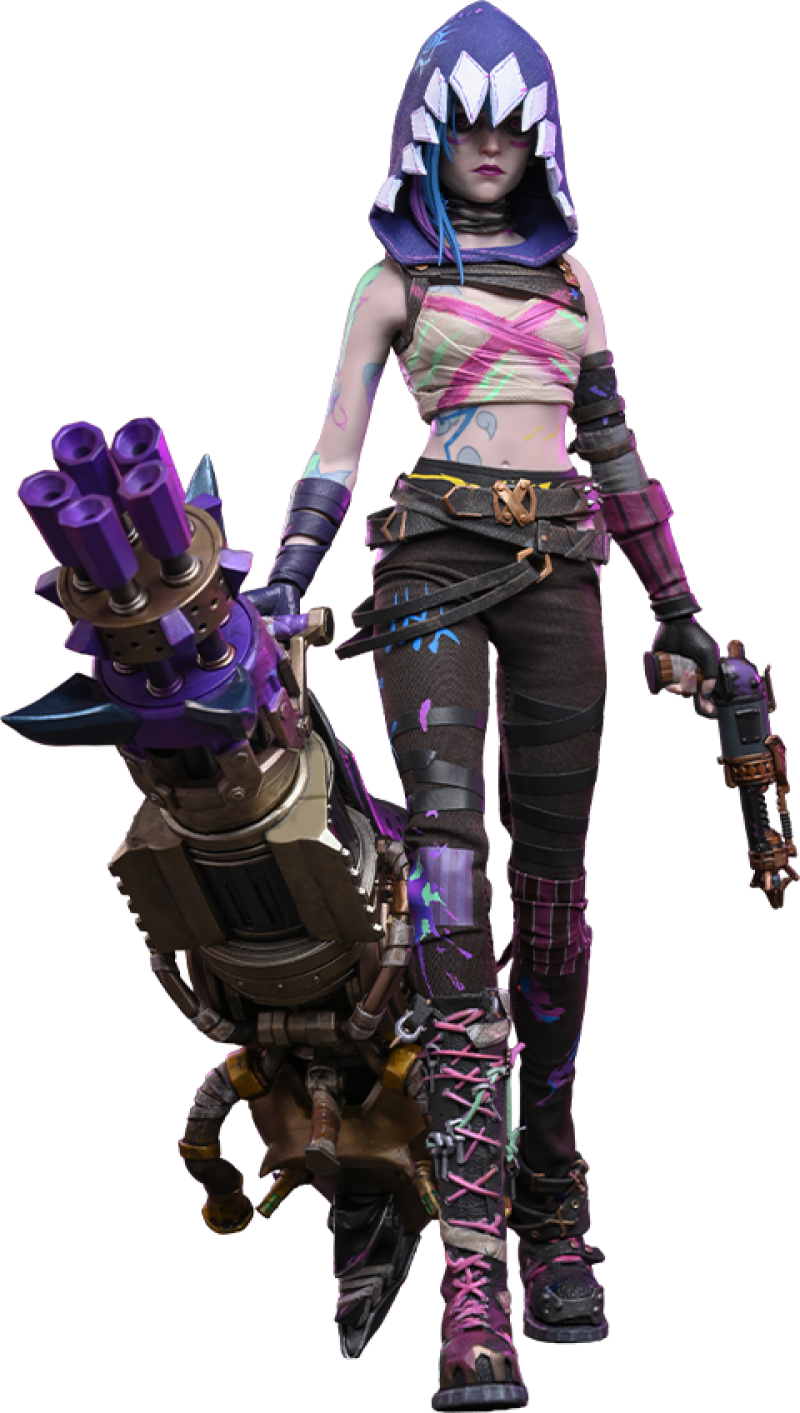 Fractured Jinx Sixth Scale Figure by Hot Toys