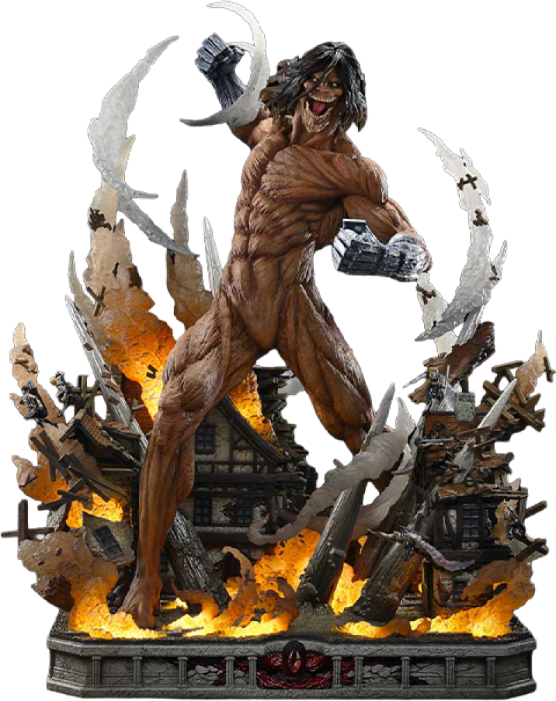 Eren Yeager Attack Titan Diorama by Prime 1 Studio