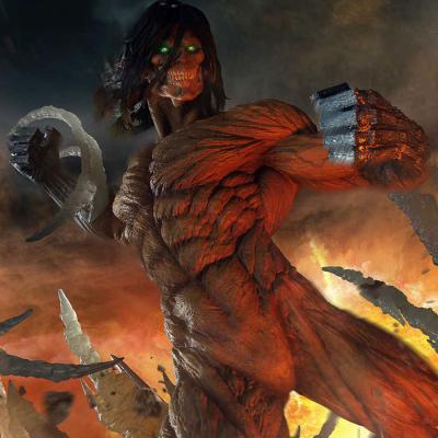 Unboxing Eren Yeager - Attack Titan Diorama