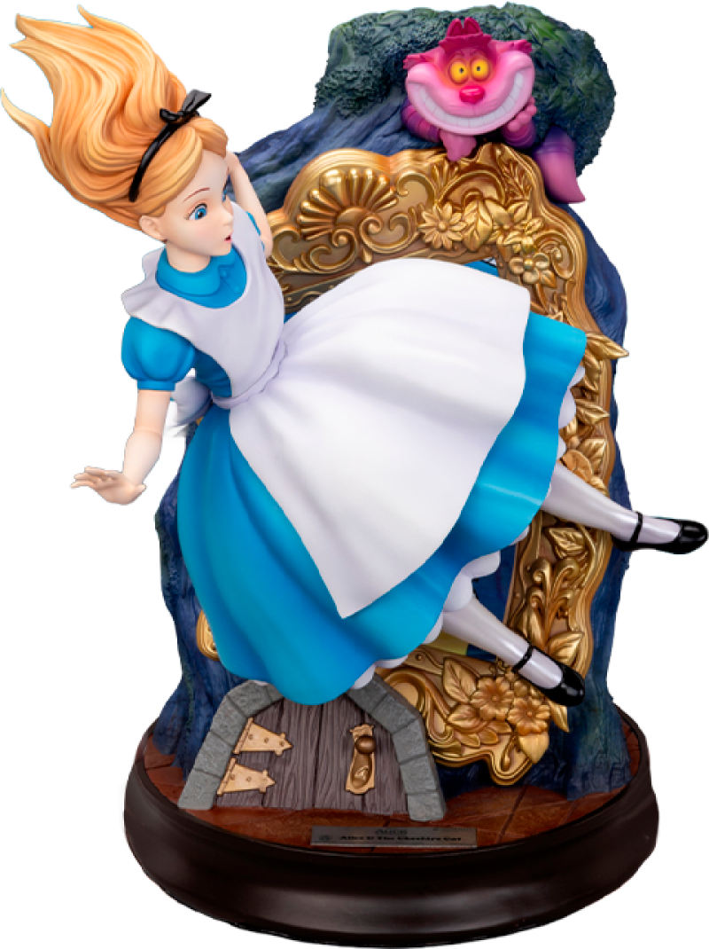 Alice & The Cheshire Cat Statues by Beast Kingdom