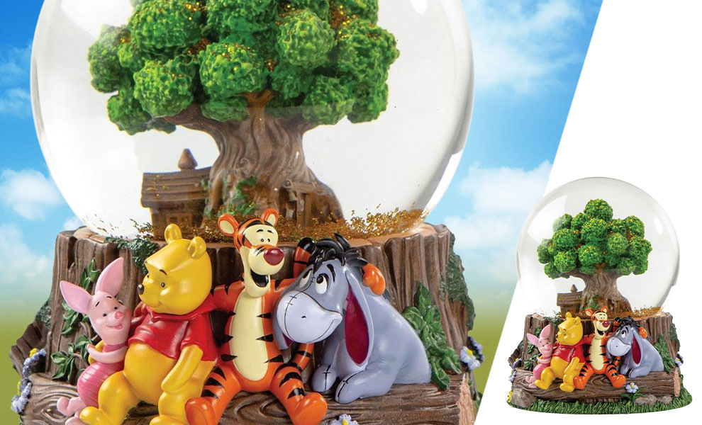 ビルストン バタシー 小物入〈2008　ENESCO製〉Disney Pooh Winnie The Pooh Waterball Resin Collectible by Enesco | Sideshow