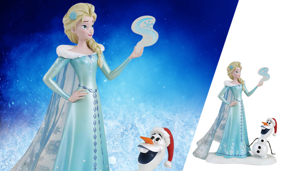 elsa ページ　SCO-110/CW Elsa & Olaf Seasonal Figurine by Enesco | Sideshow Collectibles
