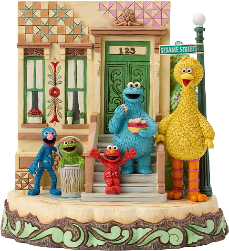 Carved by Heart Sesame Street Figurine by Enesco, LLC