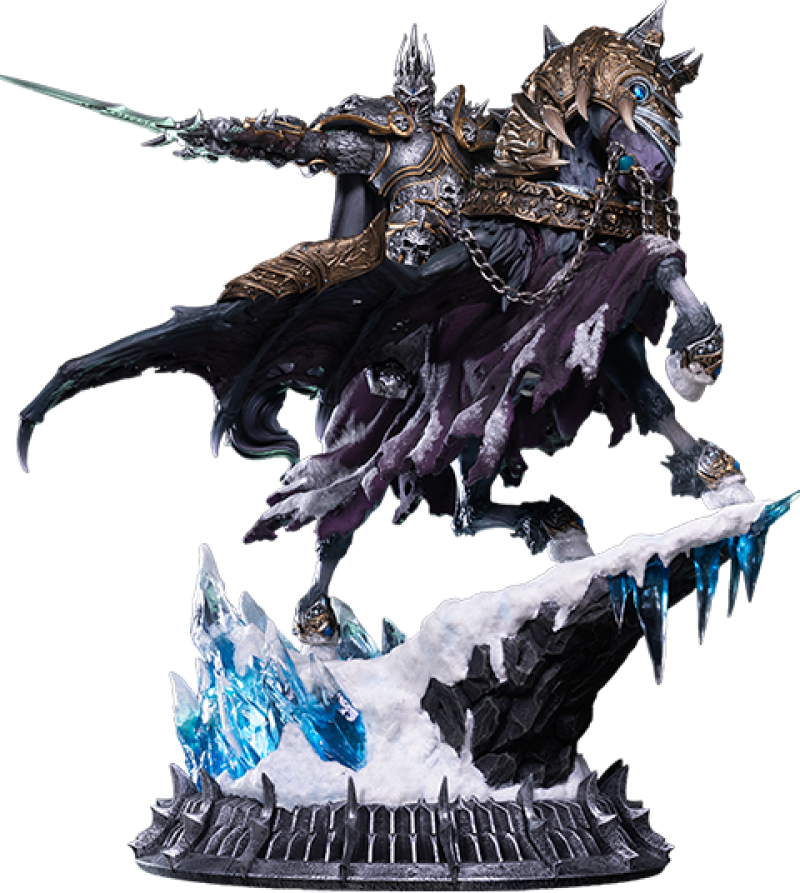 The Lich King & Invincible (14-Inch) Statues by Activision Blizzard