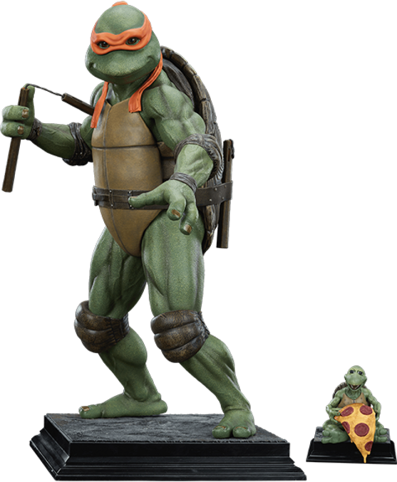 TMNT – Michelangelo (Deluxe Edition) 1:2 Scale Statue by PCS