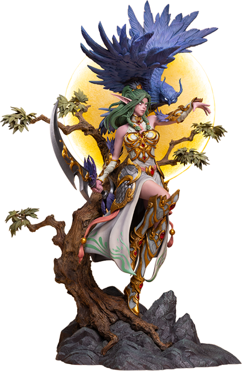 Signature Tyrande Statues by HEX Collectibles