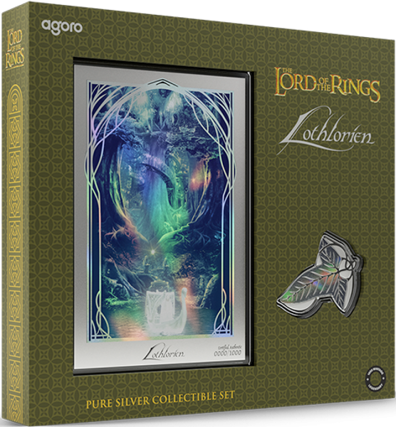 Lothlorien Set Silver Collectible by Agoro