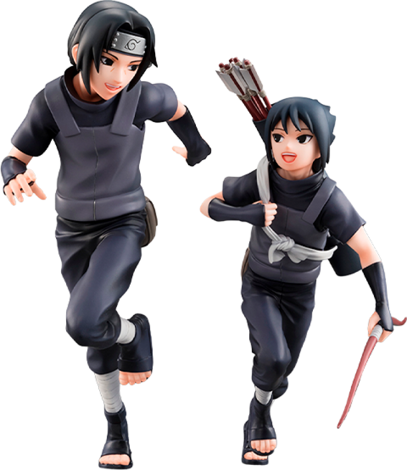 Itachi Uchiha & Sasuke Collectible Figure by MegaHouse