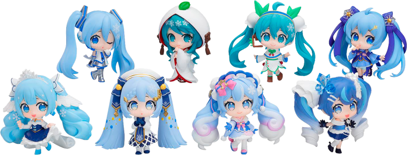 Snow Miku All Stars Figure Collection Vol. 2 Blind Box Set by Good Smile Company